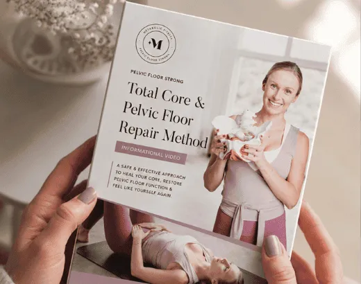 FREE bonus Pelvic Floor Strong digital program with 6 bottle NewEra Protect